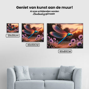 Diamond Painting - Mystieke libel met glinsterende vleugels