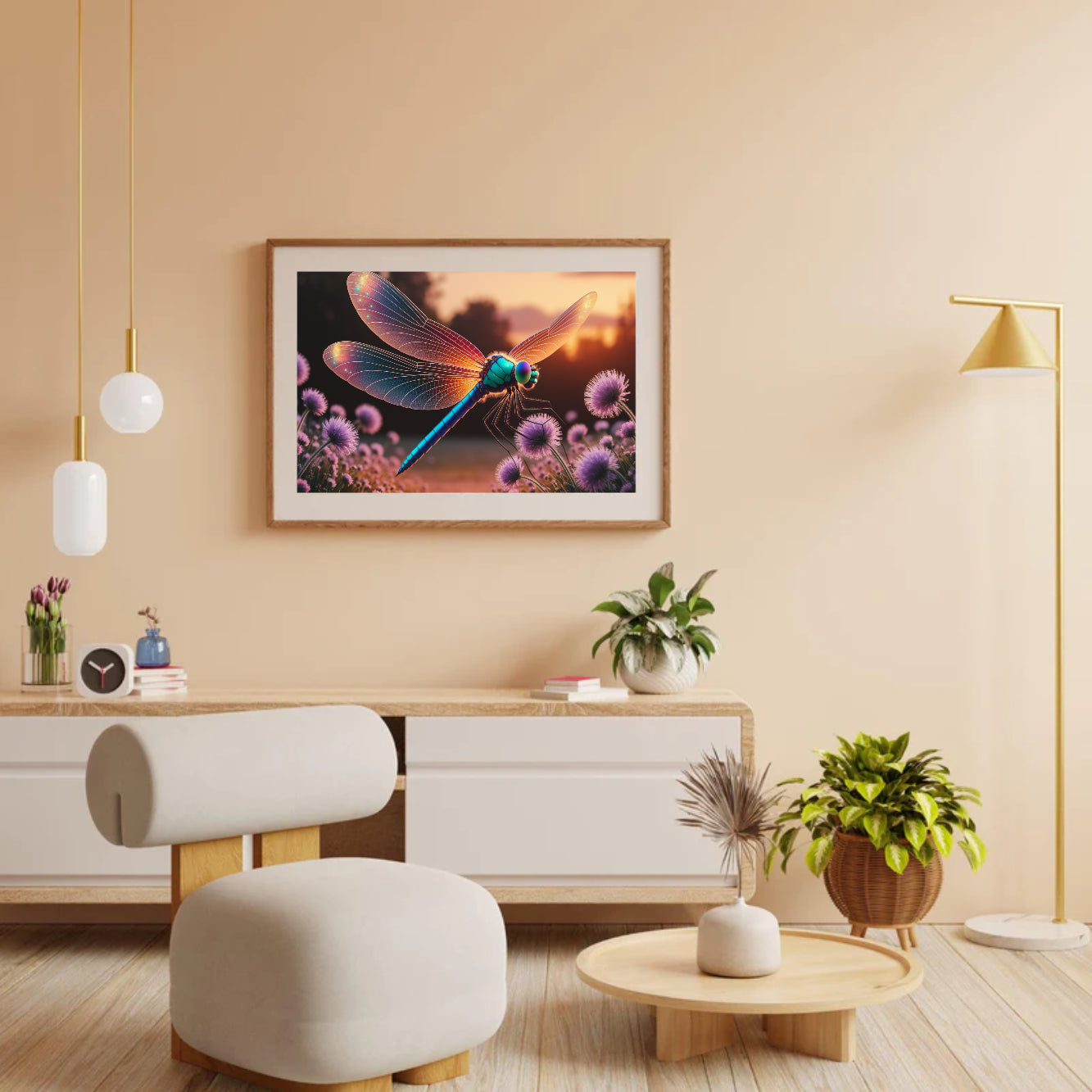 Diamond Painting - Mystieke libel met glinsterende vleugels