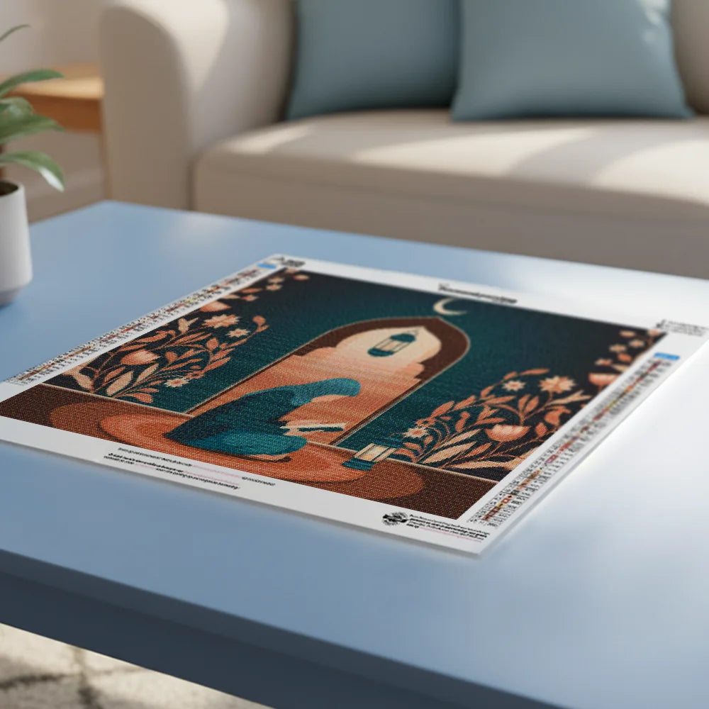 Diamond Painting - Nacht van Toewijding