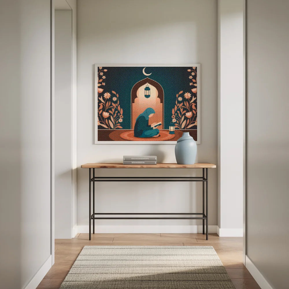 Diamond Painting - Nacht van Toewijding