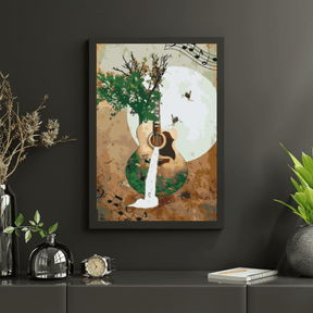 Diamond Painting - Natuurlijke gitaar - SEOS Shop ®