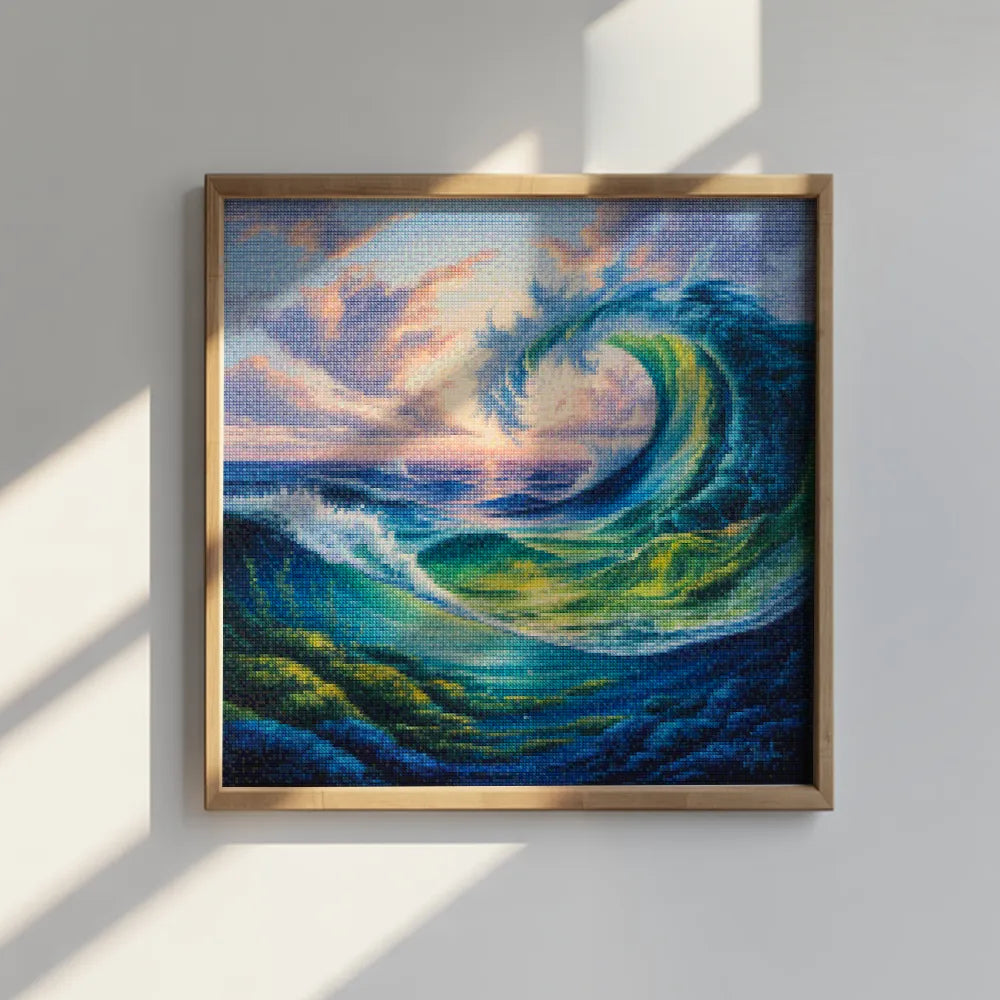 Mini Diamond Painting - Oceaan kluwen