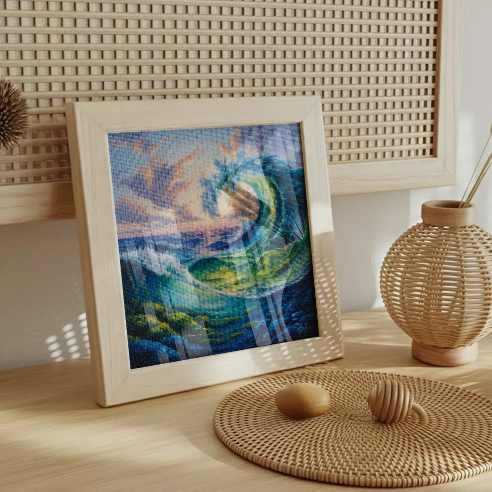 Mini Diamond Painting - Oceaan kluwen