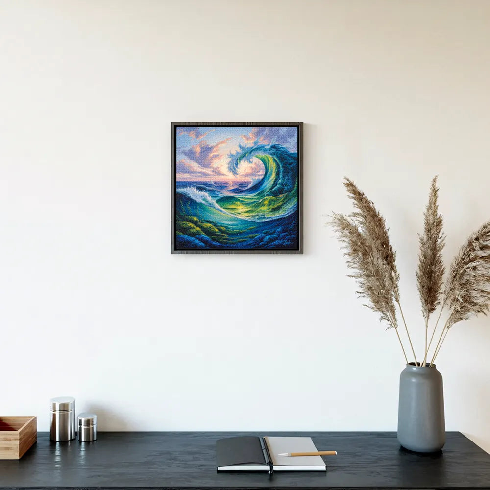 Mini Diamond Painting - Oceaan kluwen