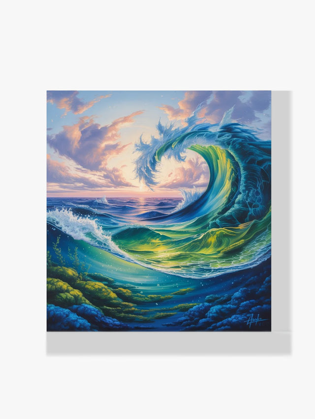 Mini Diamond Painting - Oceaan kluwen