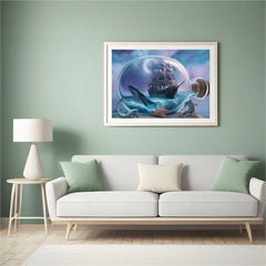 Diamond Painting -  Ocean Dream-schip