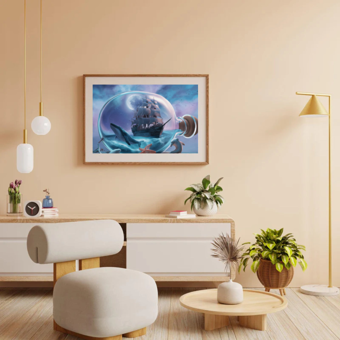 Diamond Painting -  Ocean Dream-schip