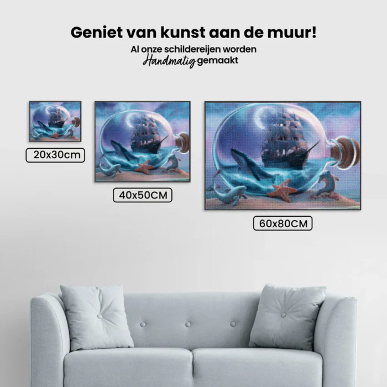 Diamond Painting -  Ocean Dream-schip
