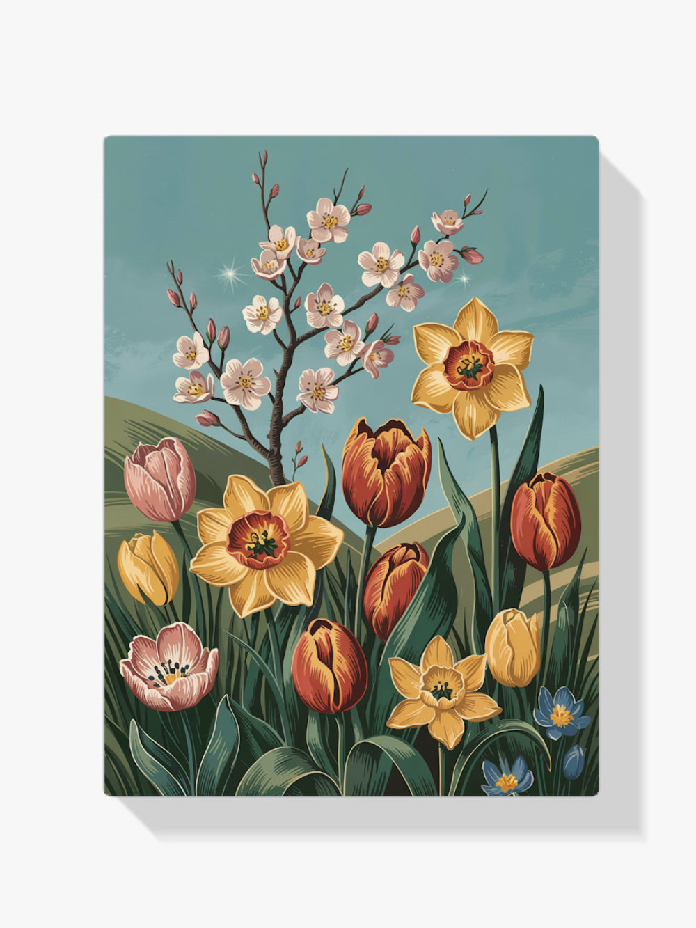 Diamond Painting - Ochtend van Klokbloesem