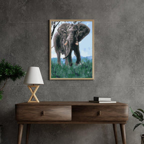 Diamond Painting - Olifant in de natuur - SEOS®