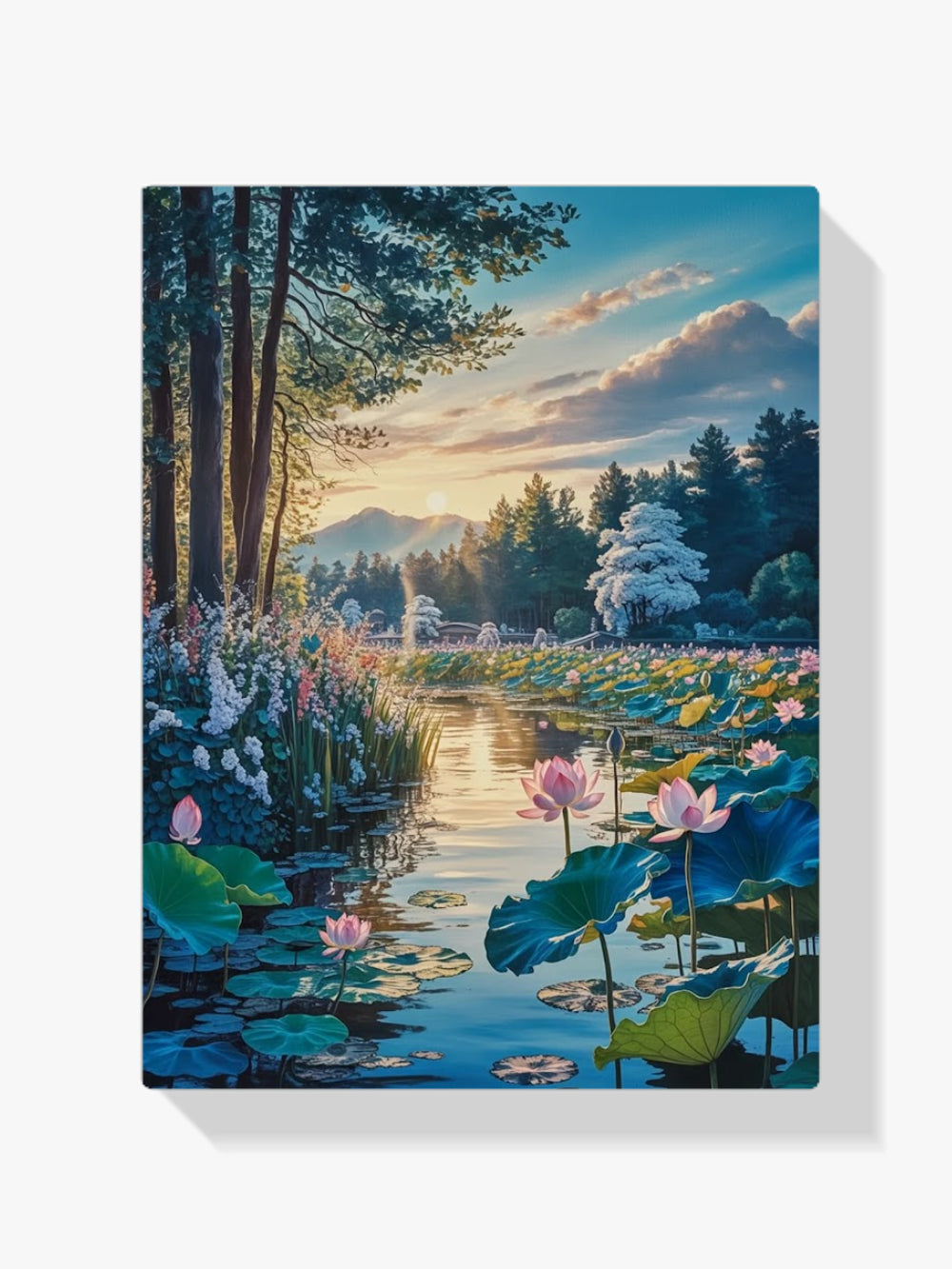 Diamond Painting - Ontwaken van de lotusvijver