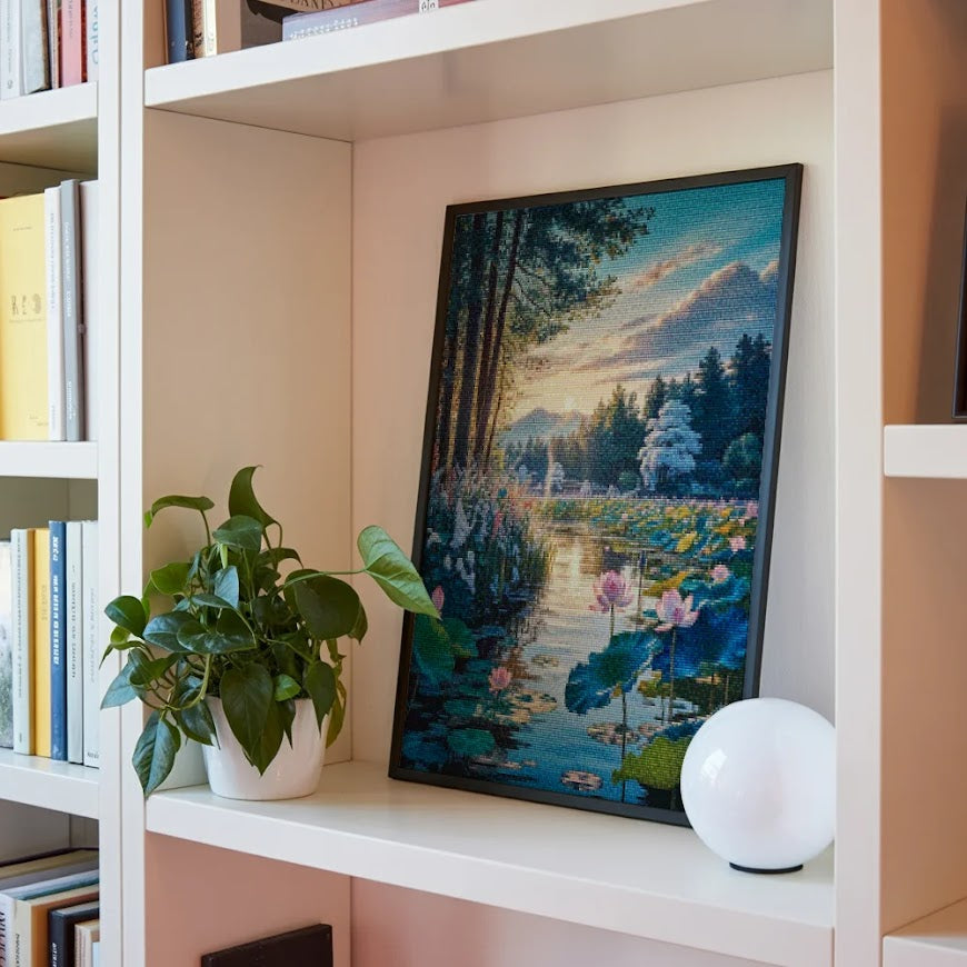 Diamond Painting - Ontwaken van de lotusvijver
