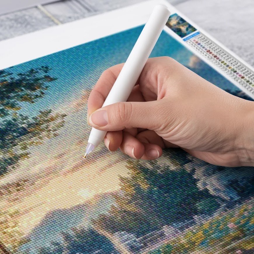 Diamond Painting - Ontwaken van de lotusvijver