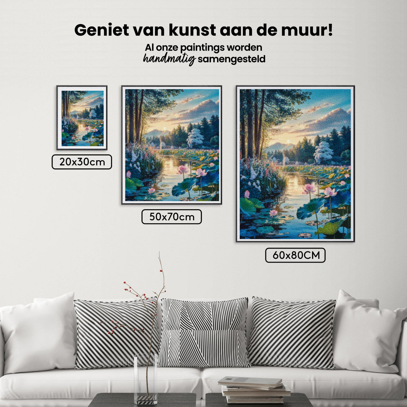 Diamond Painting - Ontwaken van de lotusvijver