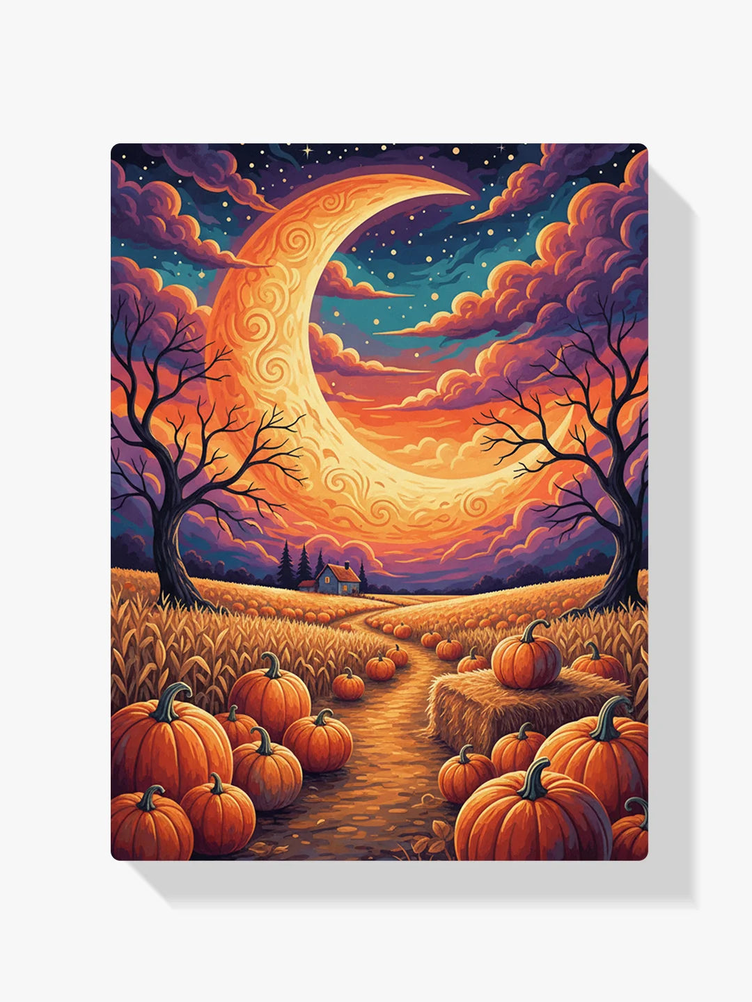 Diamond Painting - Oogstmaan Gloed