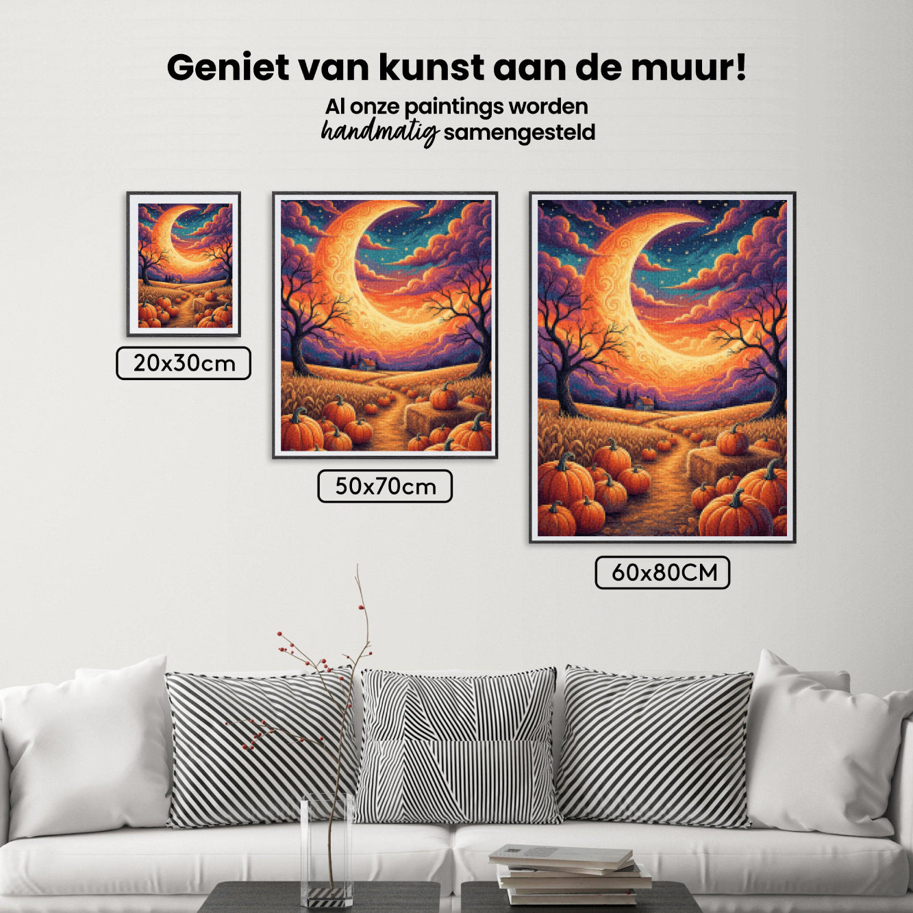 Diamond Painting - Oogstmaan Gloed