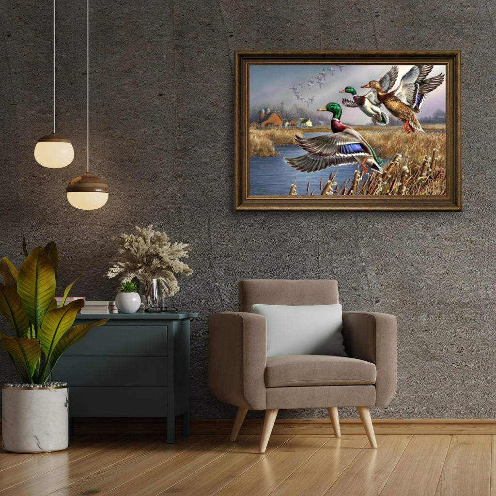 Diamond Painting - Outback wilde eenden