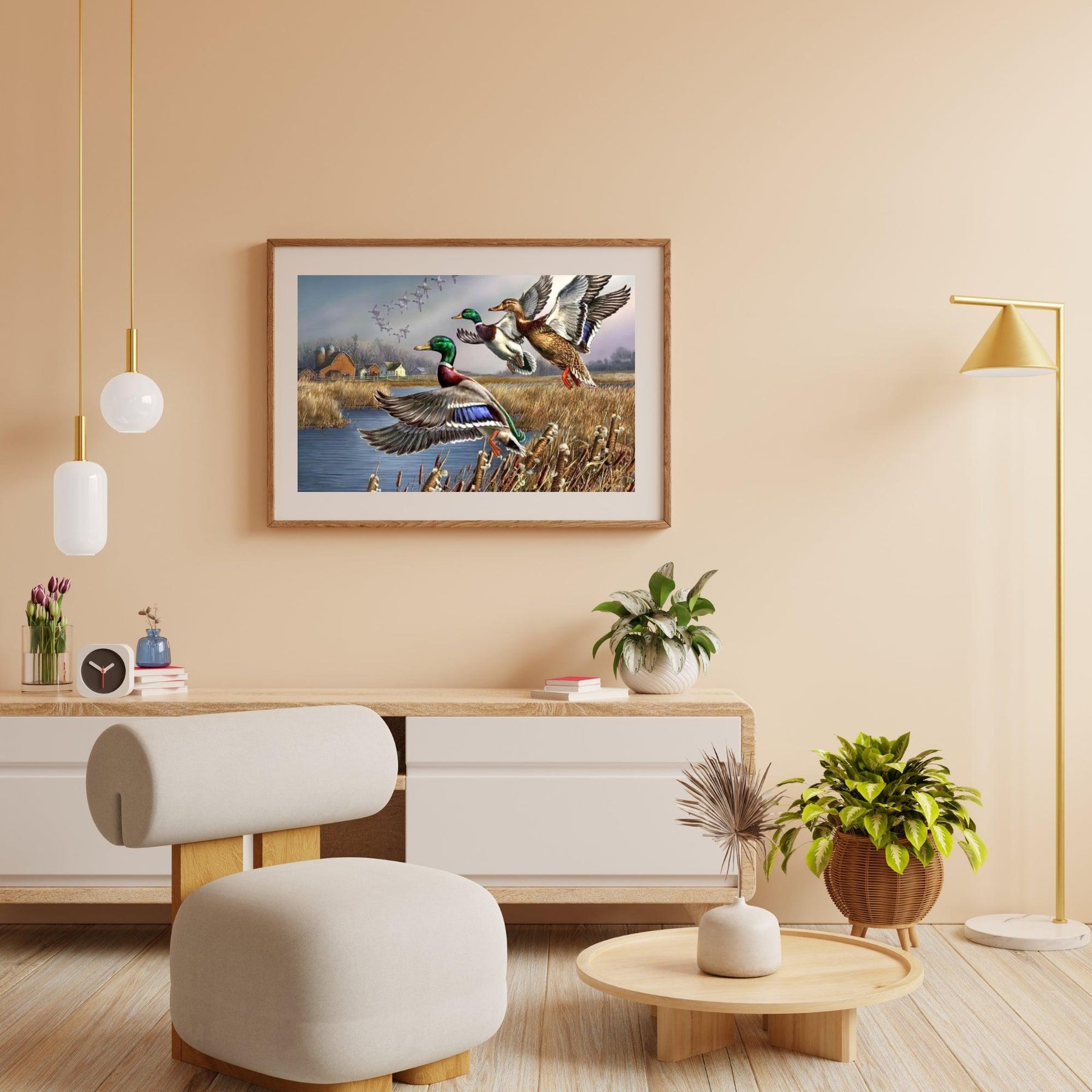 Diamond Painting - Outback wilde eenden