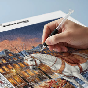 Diamond Painting - Paard van Sint Nicolaas