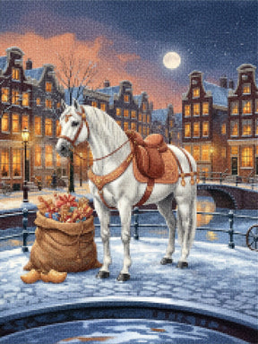Diamond Painting - Paard van Sint Nicolaas