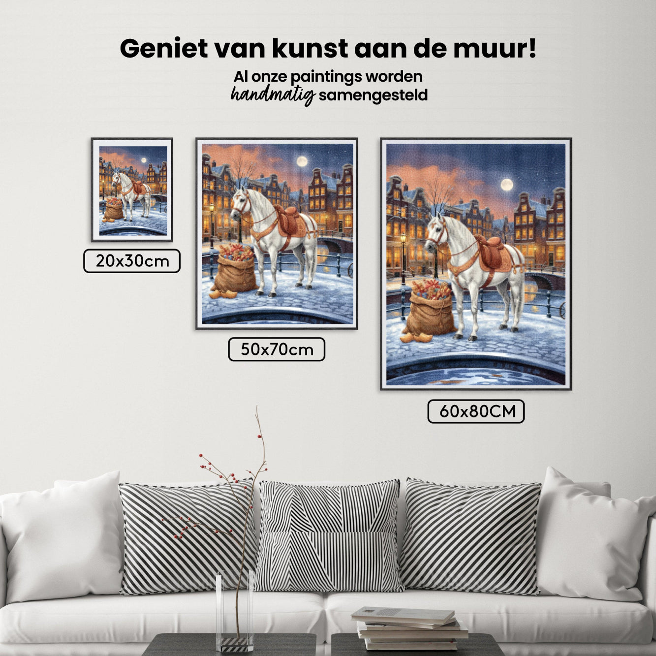 Diamond Painting - Paard van Sint Nicolaas