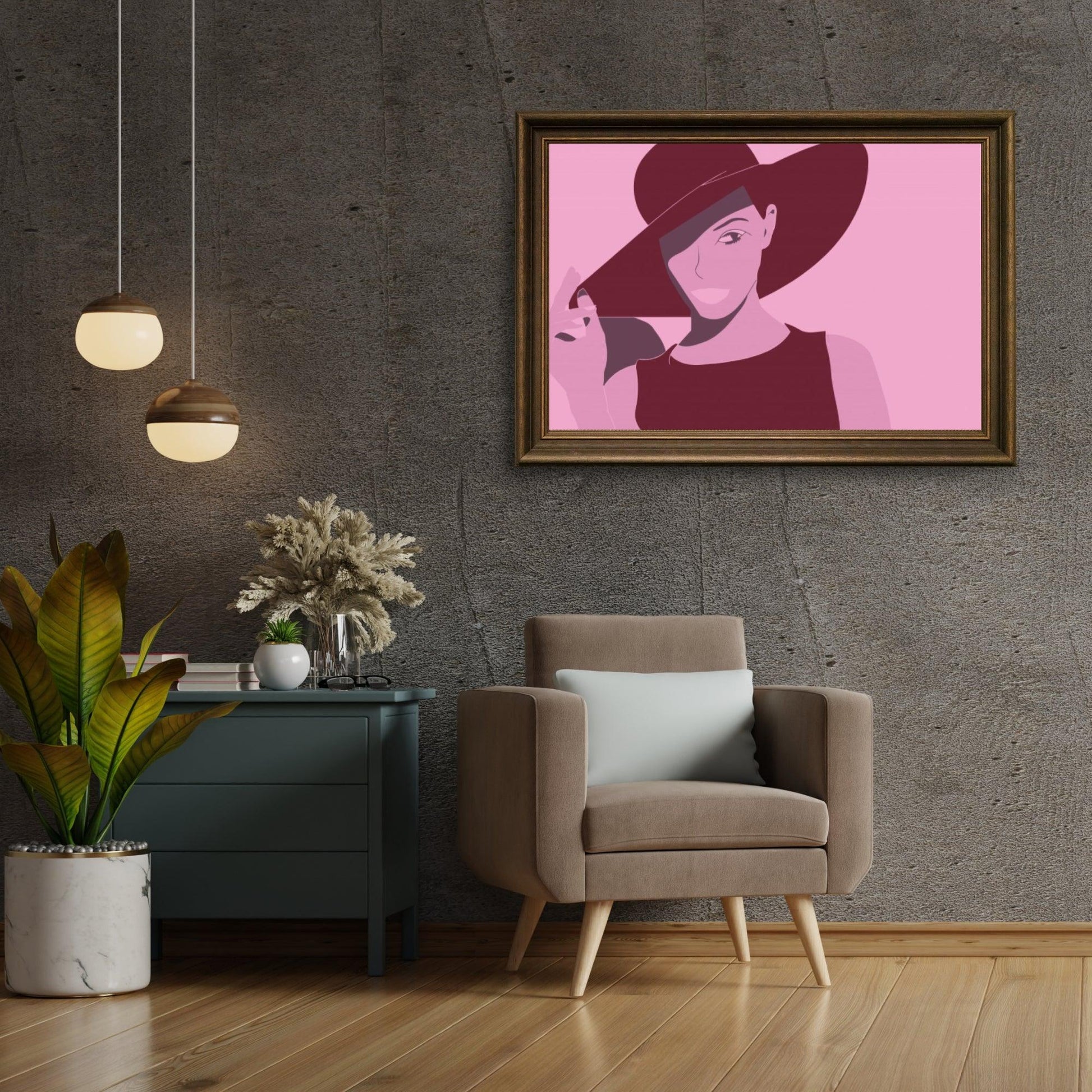 Diamond Painting - Paarse hoed - SEOS Shop ®