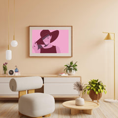 Diamond Painting - Paarse hoed - SEOS Shop ®