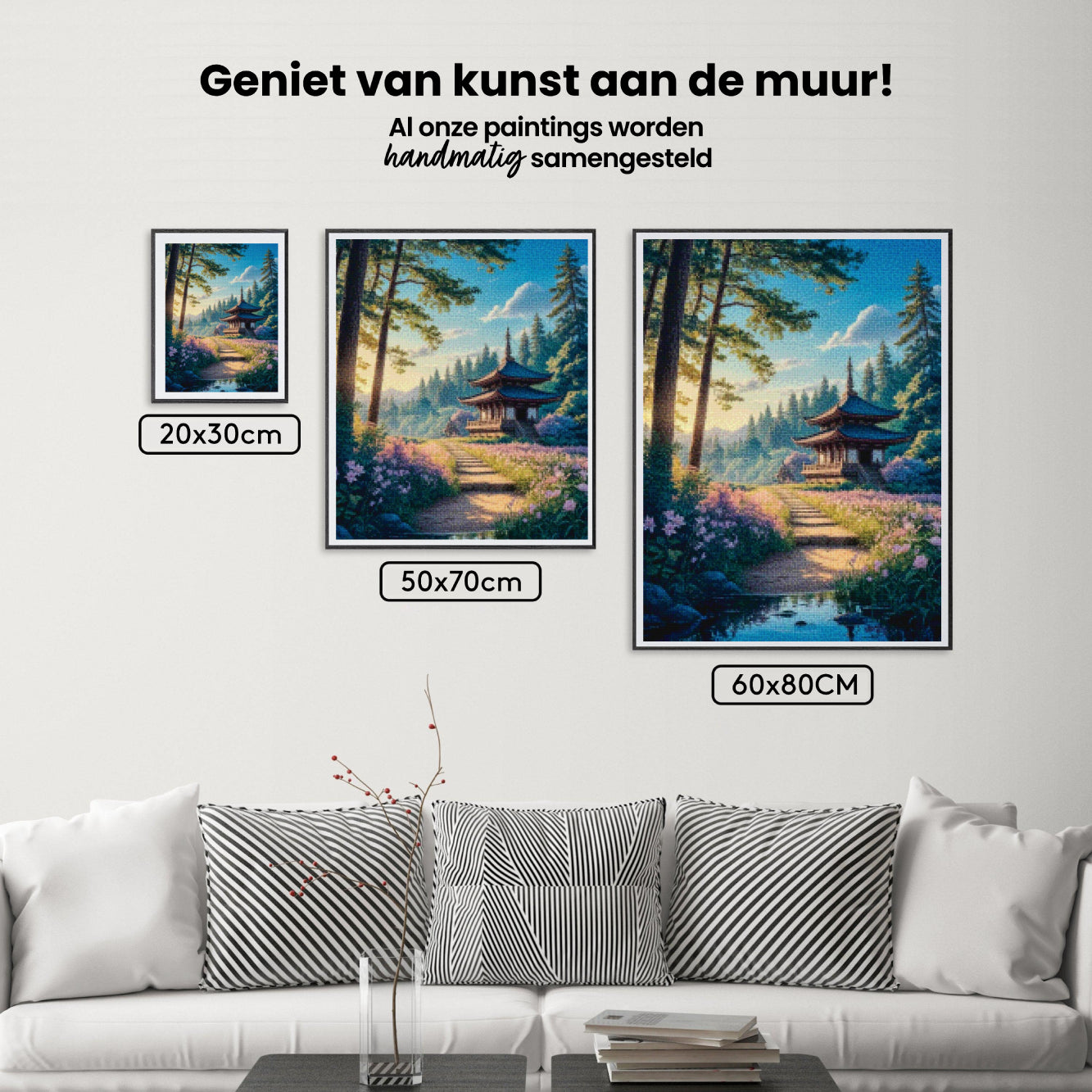 Diamond Painting - Pad naar de Verborgen Tempel