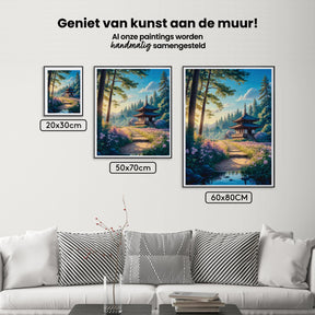 Diamond Painting - Pad naar de Verborgen Tempel