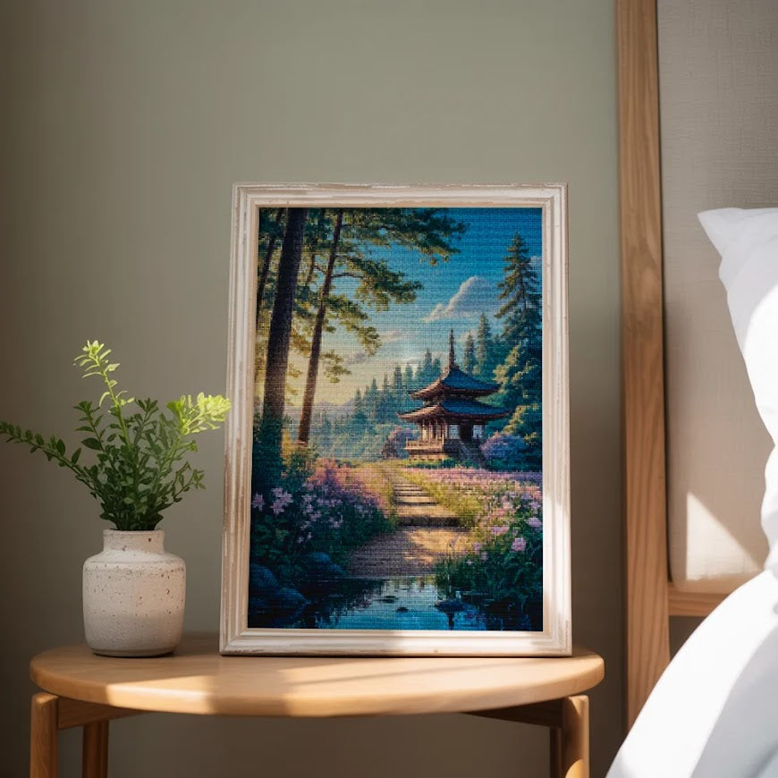 Diamond Painting - Pad naar de Verborgen Tempel