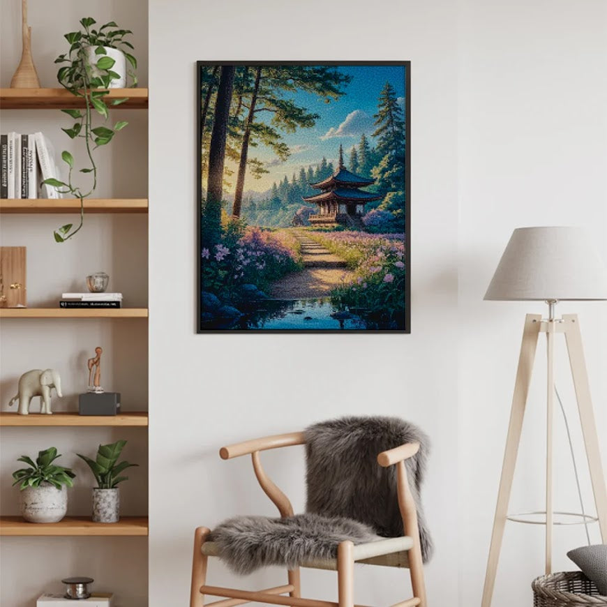 Diamond Painting - Pad naar de Verborgen Tempel