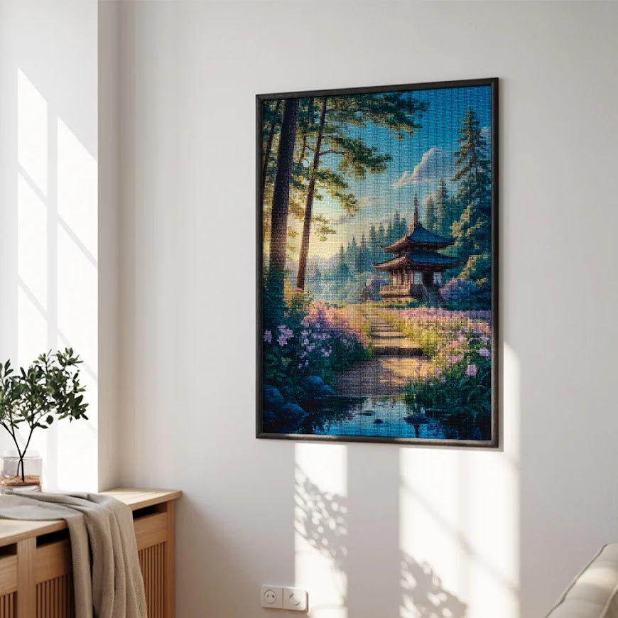 Diamond Painting - Pad naar de Verborgen Tempel