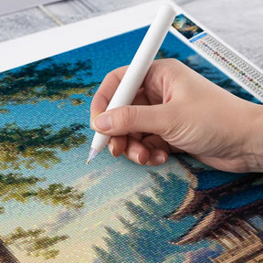 Diamond Painting - Pad naar de Verborgen Tempel