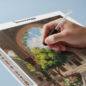 Diamond Painting - Paleistuin