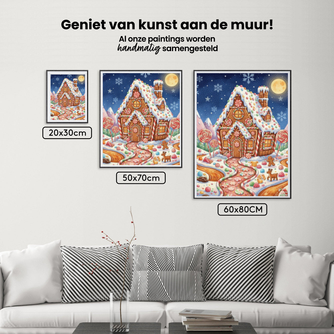 Diamond Painting - Peperkoekhuis Wonderland