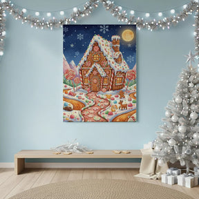 Diamond Painting - Peperkoekhuis Wonderland