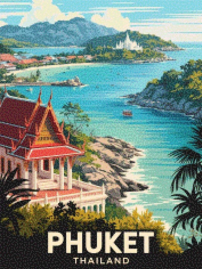 Diamond Painting - Phuket, Thailand
