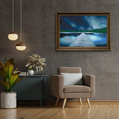 Diamond Painting - Pier bij nacht - SEOS Shop ®