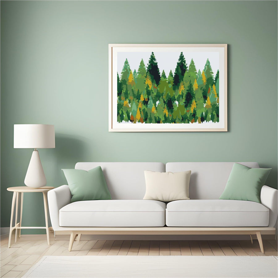 Diamond Painting - Pijnbomen - SEOS Shop ®