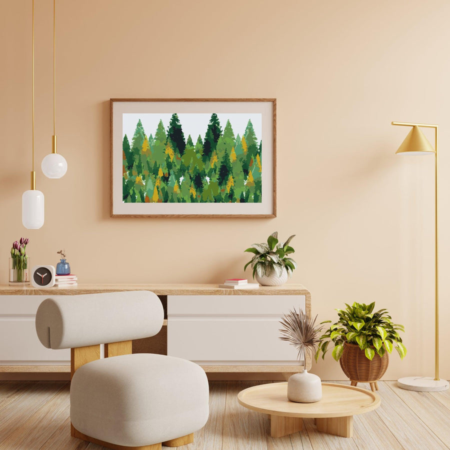 Diamond Painting - Pijnbomen - SEOS Shop ®