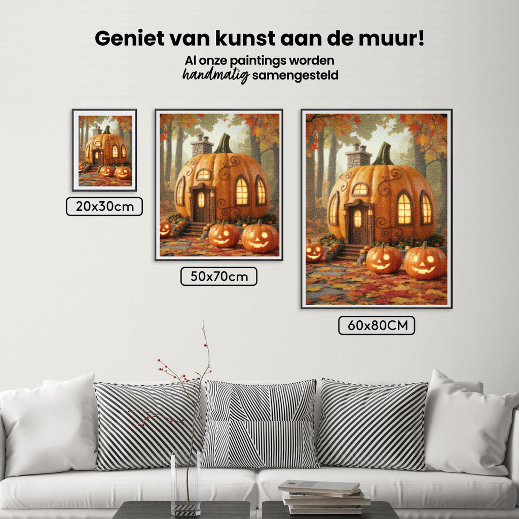 Diamond Painting - Pompoen Cottage Delight