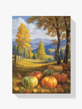 Diamond Painting - Pompoenen onder de herfsthemel