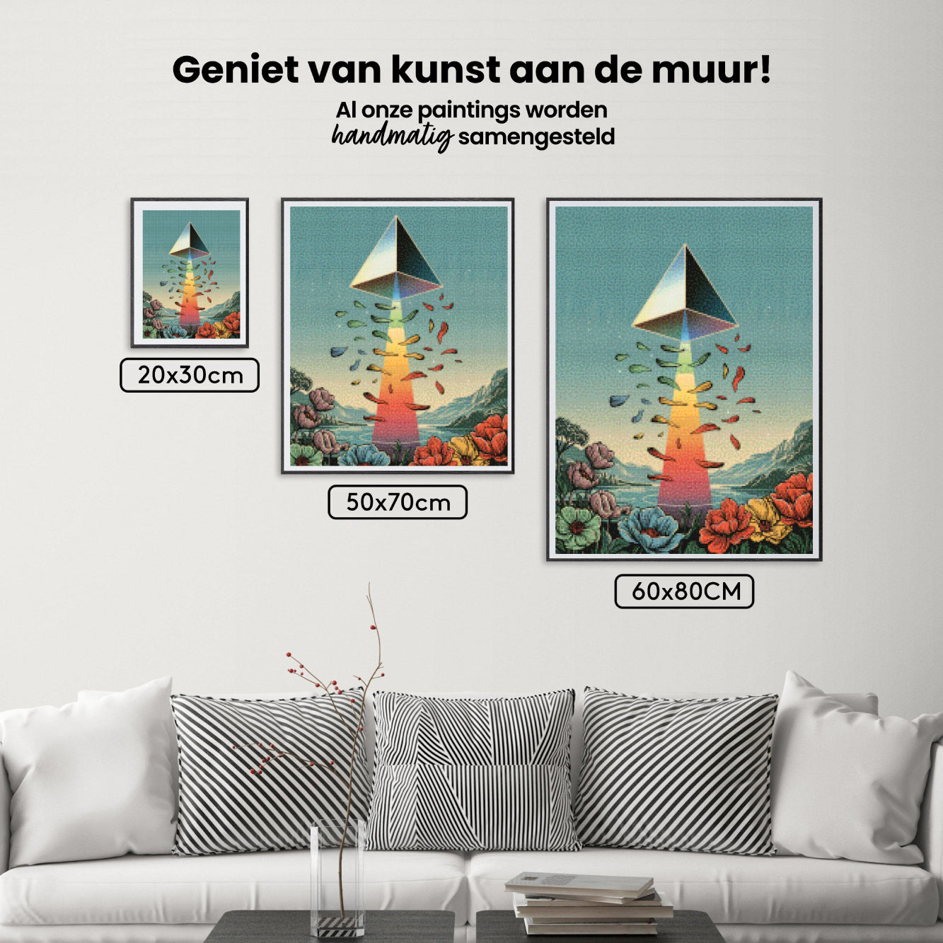 Diamond Painting - Prisma opstijgen