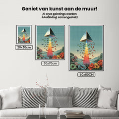 Diamond Painting - Prisma opstijgen