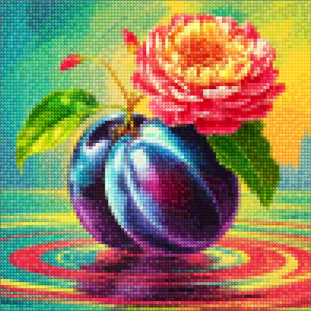 Mini Diamond Painting - Pruimenripple