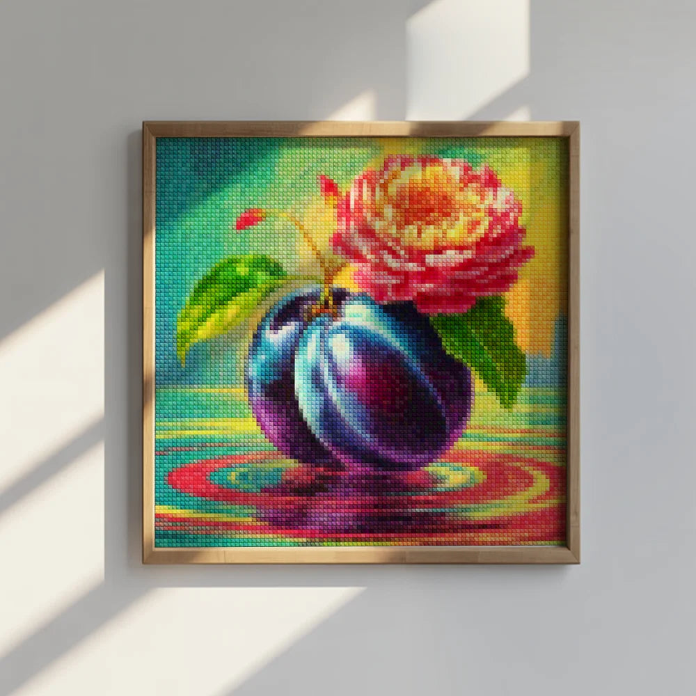 Mini Diamond Painting - Pruimenripple