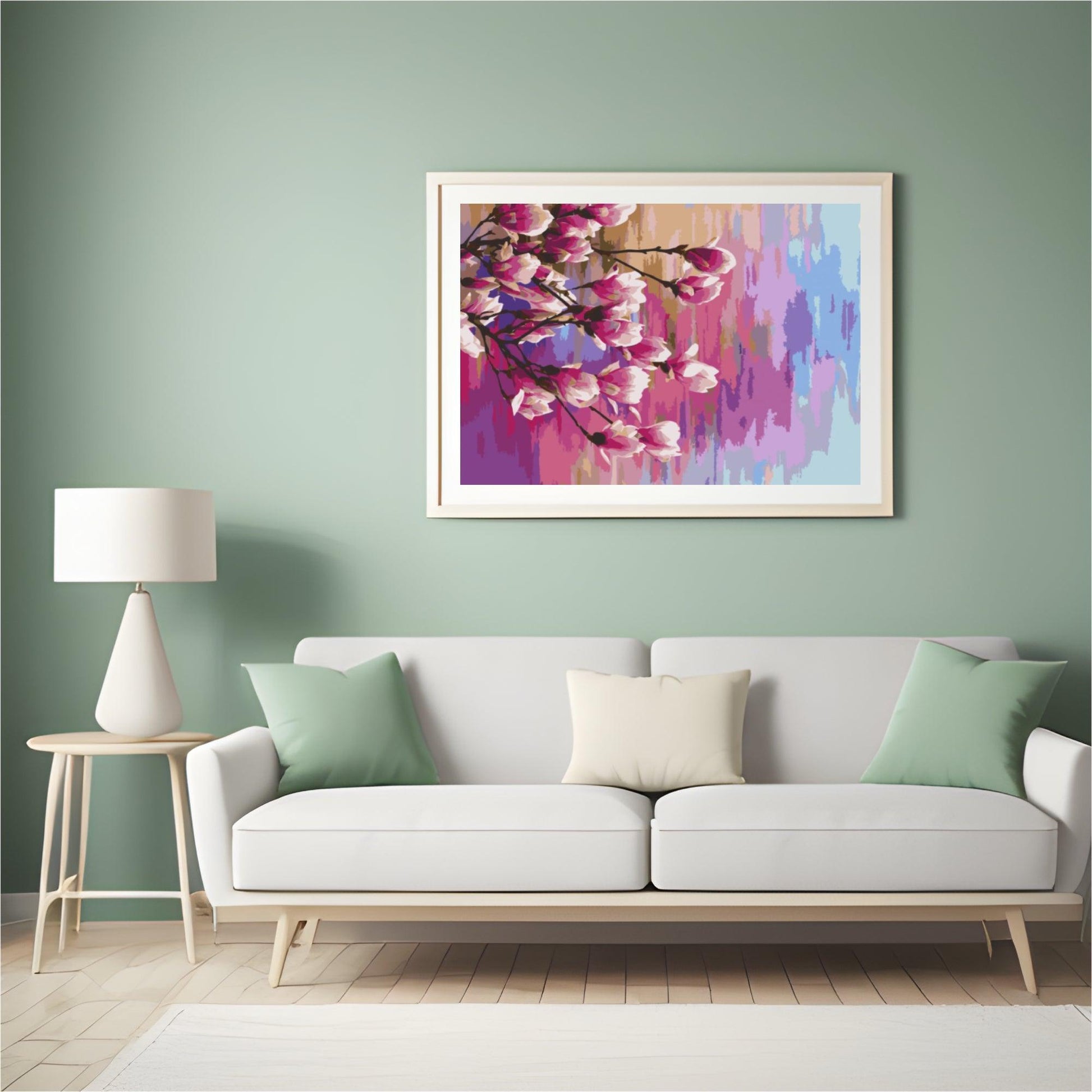 Diamond Painting - Regenboog Magnolia - SEOS Shop ®