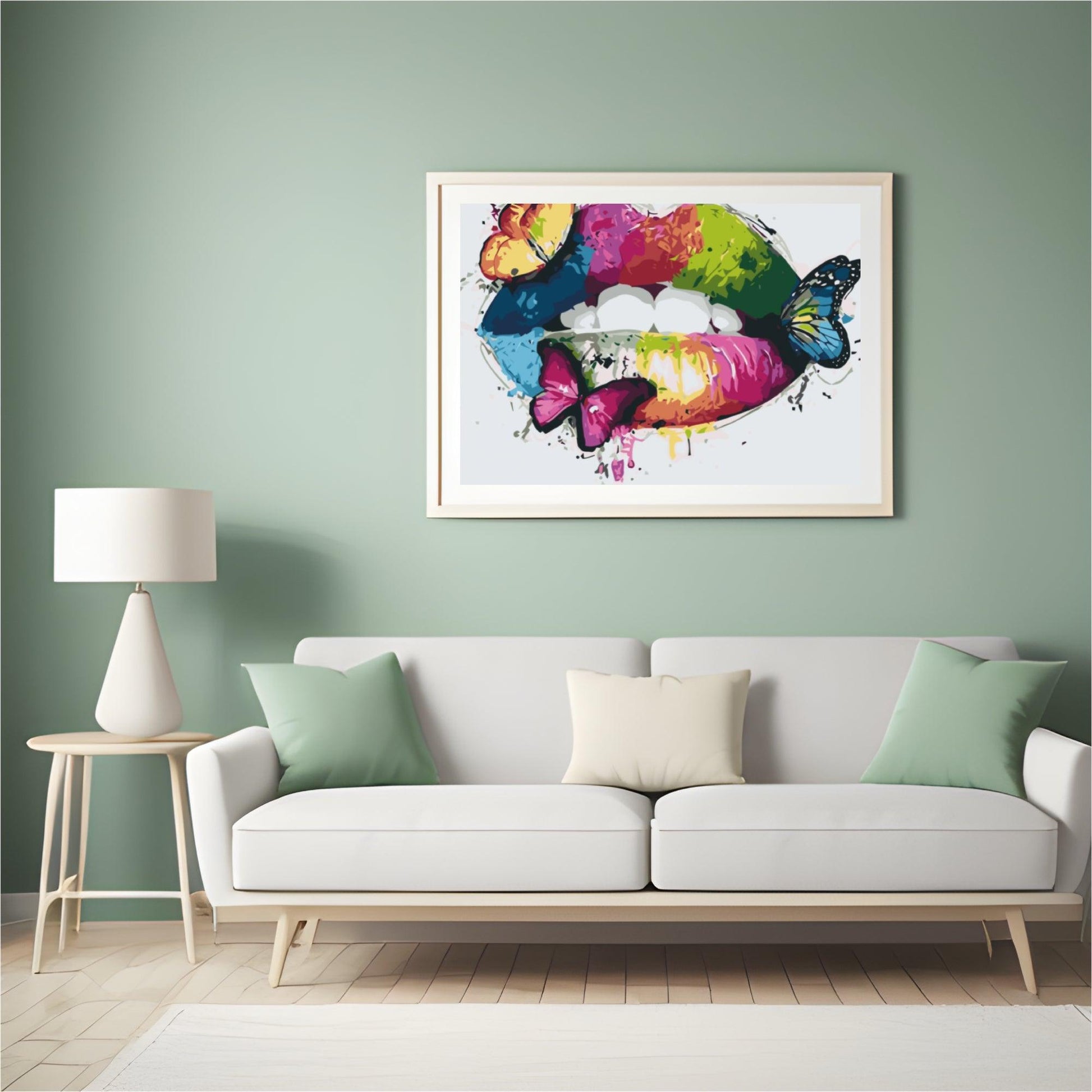 Diamond Painting - Regenboog lippen - SEOS Shop ®