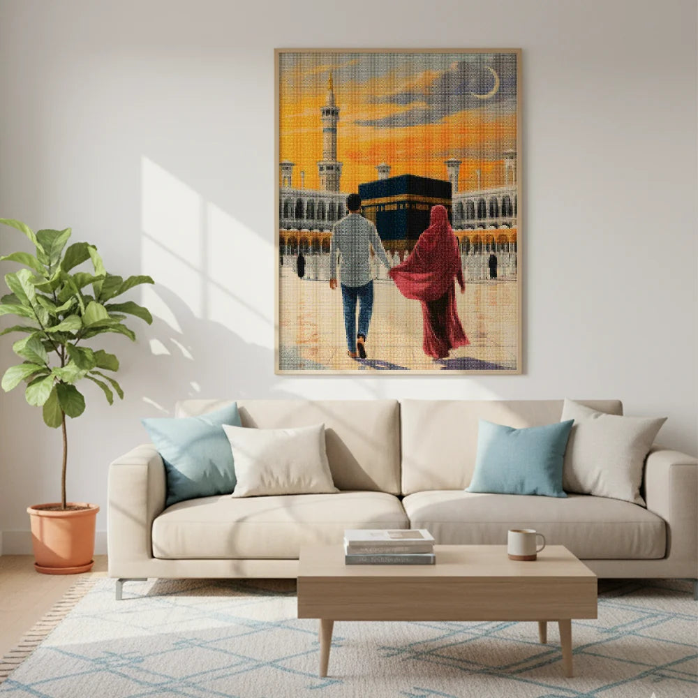 Diamond Painting - Reis naar de Kaaba