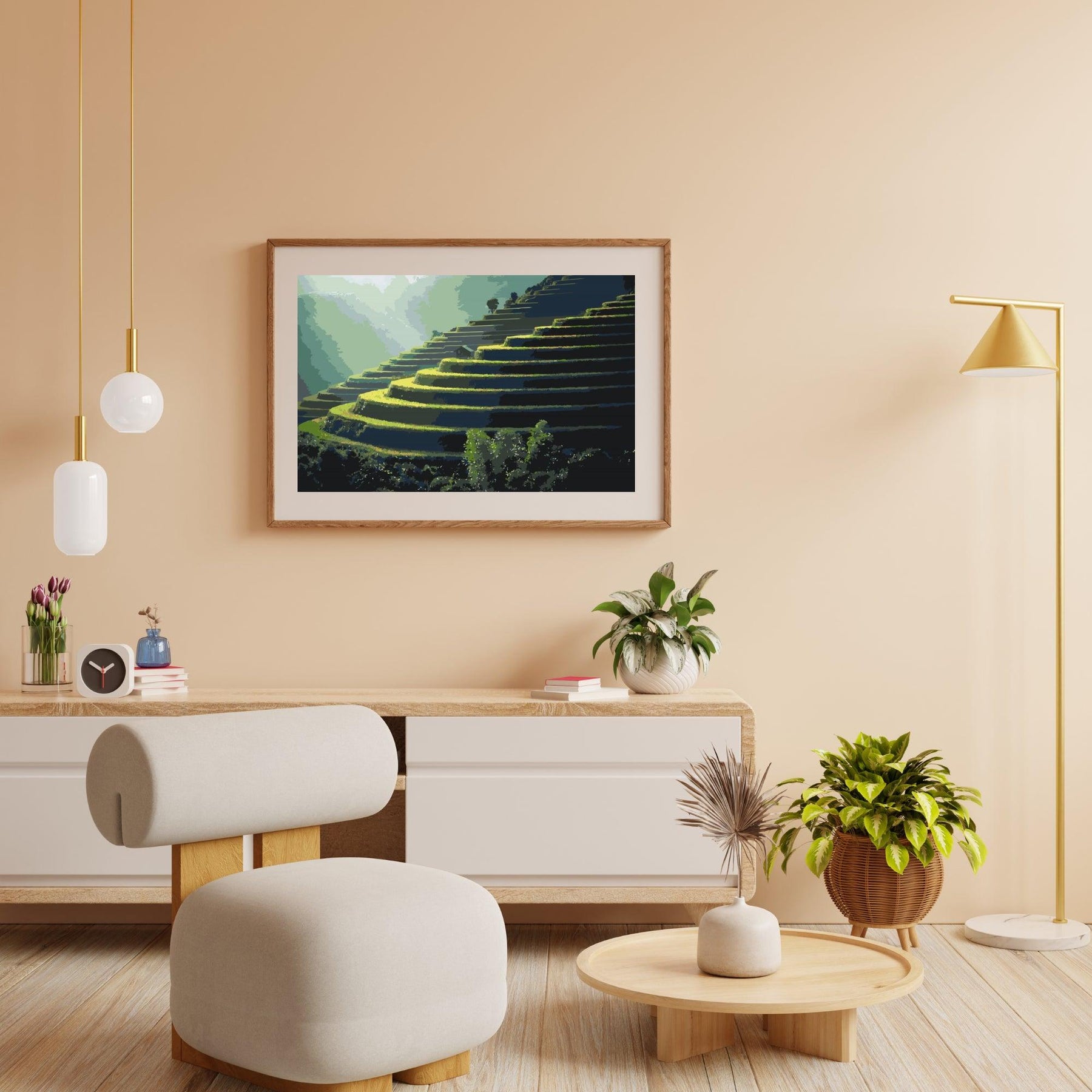 Diamond Painting - Rijstvelden op Bali - SEOS Shop ®